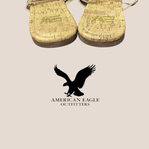 American Eagle Tory Look-Alike Thong Sandals 8 - Picture 3 of 4
